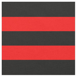 Red/Black Rand Fabric Tyg