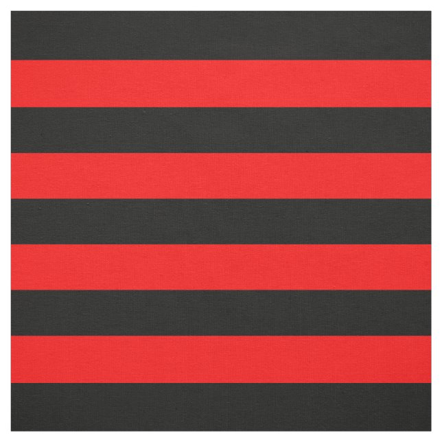 Red/Black Rand Fabric Tyg (Provkarta)