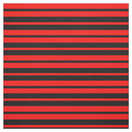 Red Black Rand Mönster Design Tyg