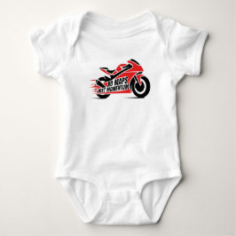 Red Black Sport Motorcycle  T Shirt