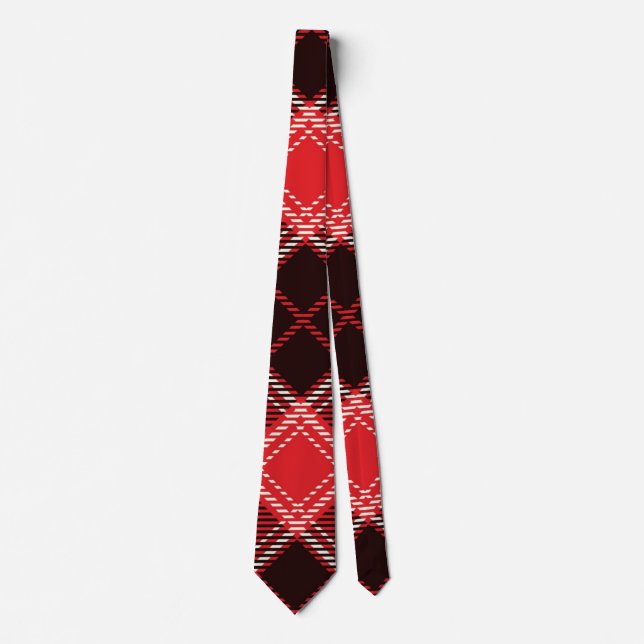 Red Black Tartan Slips (Framsida)