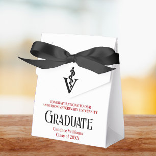 Red Black Veterinary School Studentfest Presentaskar