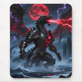 Red Blood Moon Black Dragon Fantasy Gaming Musmatta