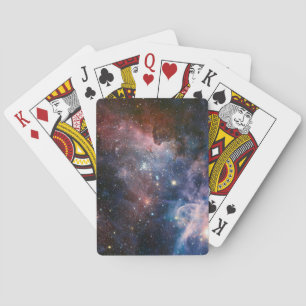 Red & Blue Carina Nebula Hubble Telescope Casinokort