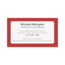 Red Blue Electrician