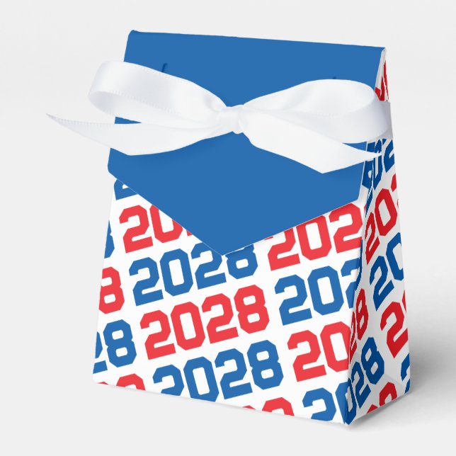 Red & Blue Grad Tack Pawprint Back Gift Presentaskar (Framsidan Sidan)