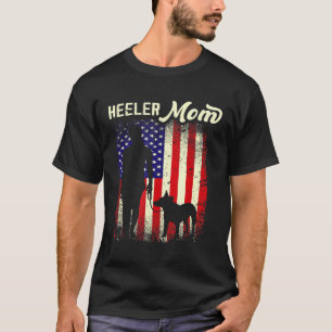 Red Blue Heeler Mamma Australian Cattle Hund Ameri T Shirt