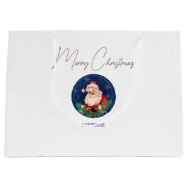 Red Blue Jultomten Vintage jul julklapp