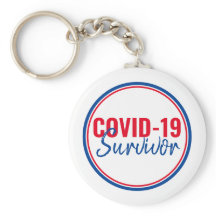 Red Blue Pandemic Coronavirus Covid-19 Survivor