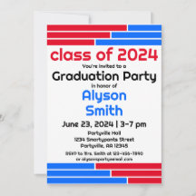 Red & Blue Pub One Photo Grad Party