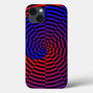 Red & Blue Spiral av Kenneth Yoncich