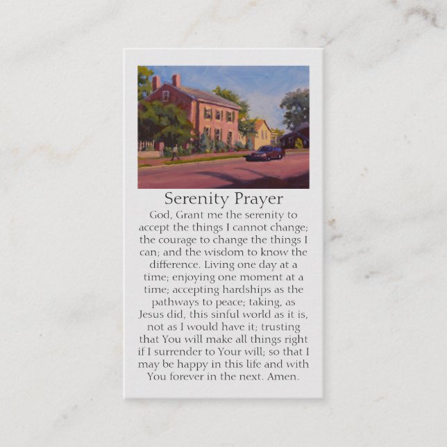 Red Blue Yellow Green Heartfelt Condolences Visitkort (Framsida)