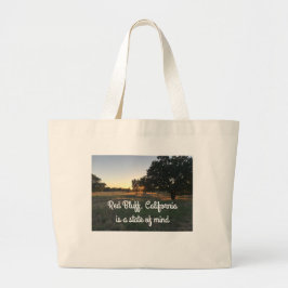 Red Bluff California Tote Bag med Scenia Bilder Jumbo Tygkasse