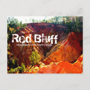 Red Bluff - Morgantown, MS Vykort