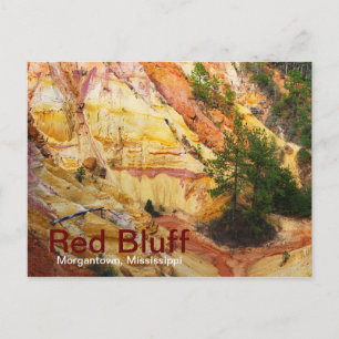 Red Bluff på motorväg 587 Vykort