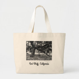 Red Bluff Tote Bag med scenfoto Jumbo Tygkasse