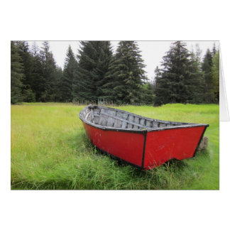 Red Boat Hälsningskort