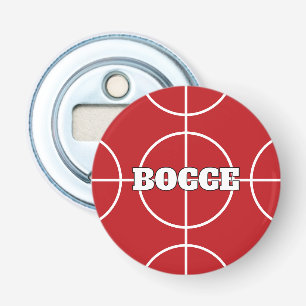 Red Boccie Boll flaska-öppnare, kylskåp Flasköppnare