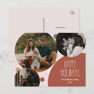 Red Boho Polka Dot Glad helg Three Photo