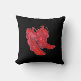 Red Boots Dekorativ kudde