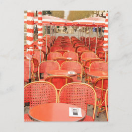 Red bord-design vykort