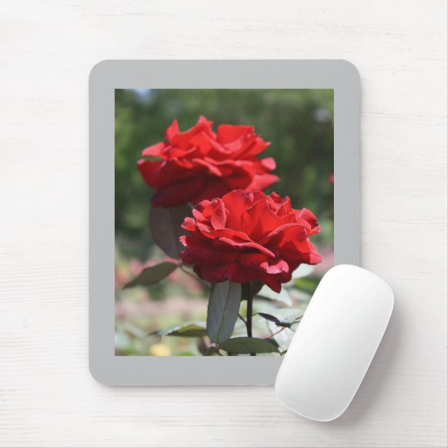 Red Bouquet Mousepad Musmatta (Med mus)
