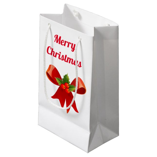 Red Bow God jul (Framsidan Vinklad)