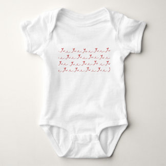 Red Bow Infant Bodysuit – Cute Baby Shower Gift |  T Shirt