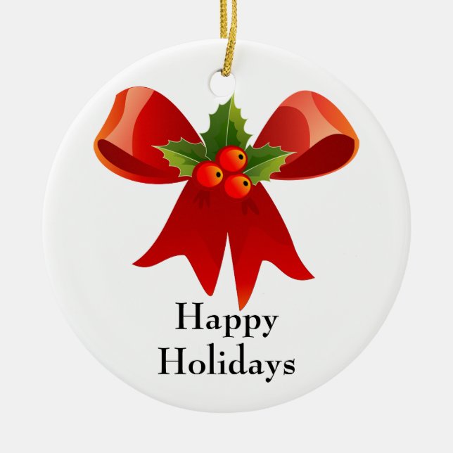 Red Bow Ornament (Framsidan)