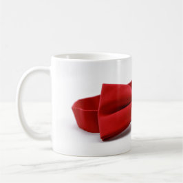 Red Bow Tie Bröllop Giftermål Bridegroom Groom Kaffemugg