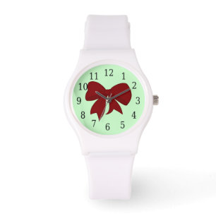 Red Bow Watch Armbandsur