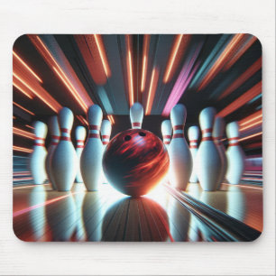 Red Bowling Ball with Stift Musmatta