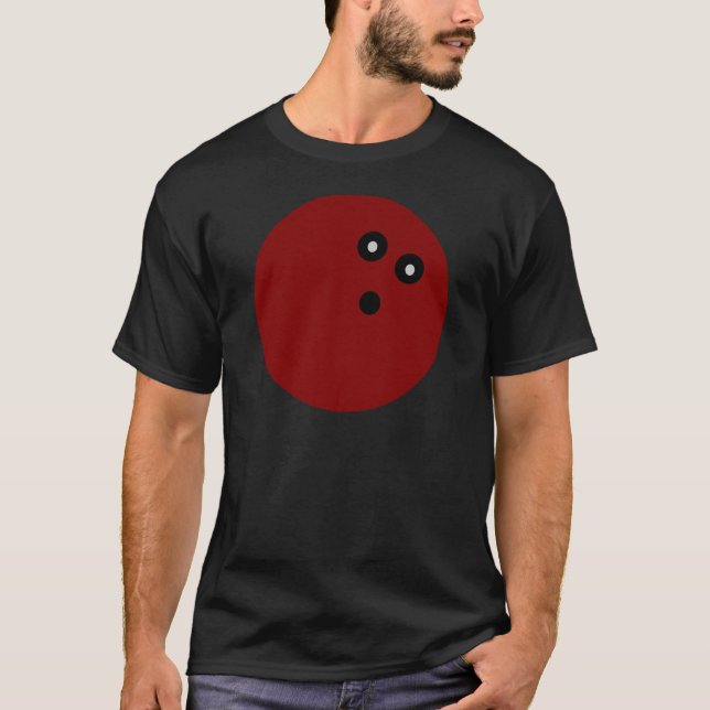 Red Bowling Tee (Framsida)