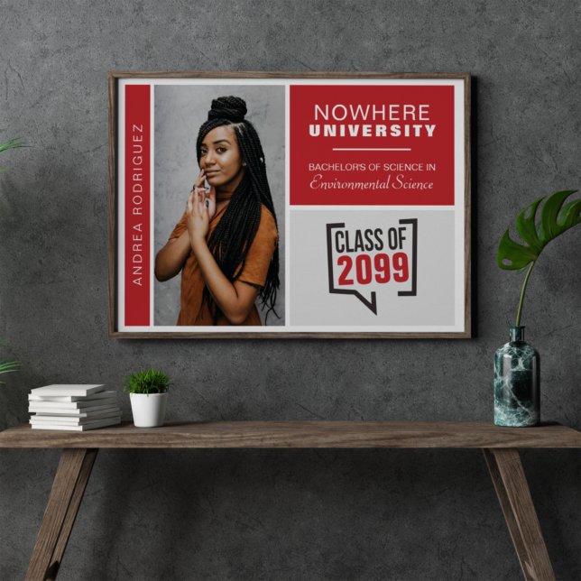 Red Boxes & Photo Studenten Poster (Skapare uppladdad)