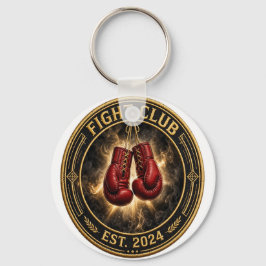 Red Boxing Gloves Fight Keychain Nyckelring