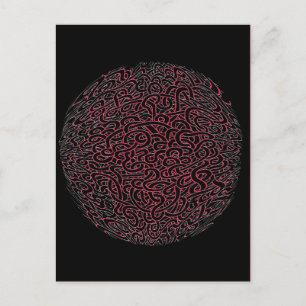 Red Brain Vykort