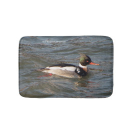 Red Brested Merganser bathmat Badrumsmatta