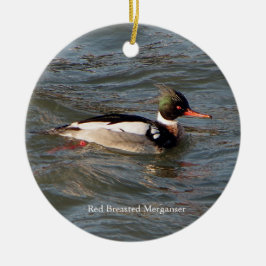 Red Brested Merganser ornament
