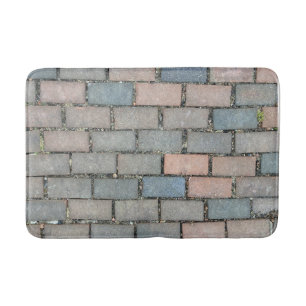 Red Brick golv struktur mönster Badrumsmatta