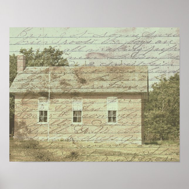 Red Brick School Poster (Framsidan)