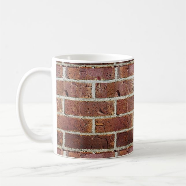 Red Brick Wall Mugg (Vänster)