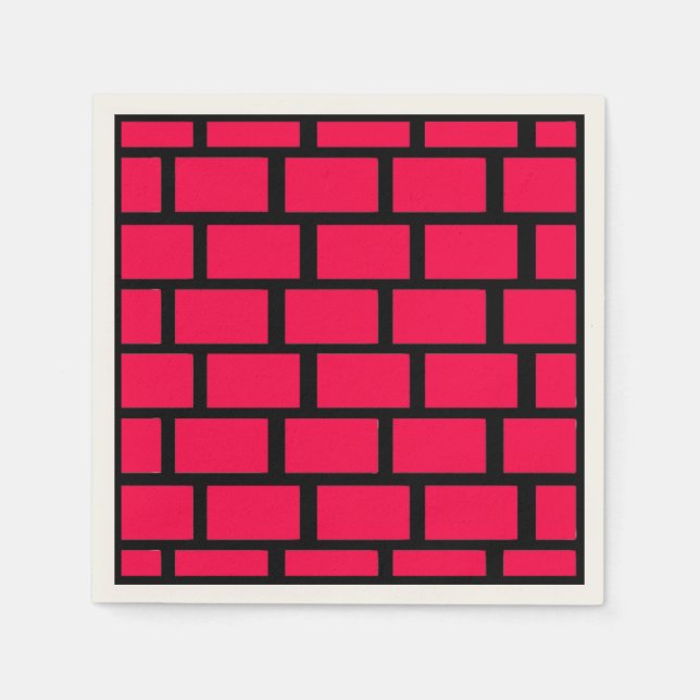 RED BRICK WALL PAPPERSSERVETT (Framsidan)