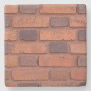 Red Brick Wall Struktur, Square underlägg