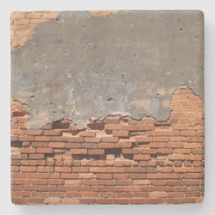 Red Brick Wall Struktur, Square underlägg