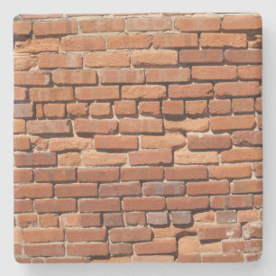 Red Brick Wall Struktur, Square underlägg
