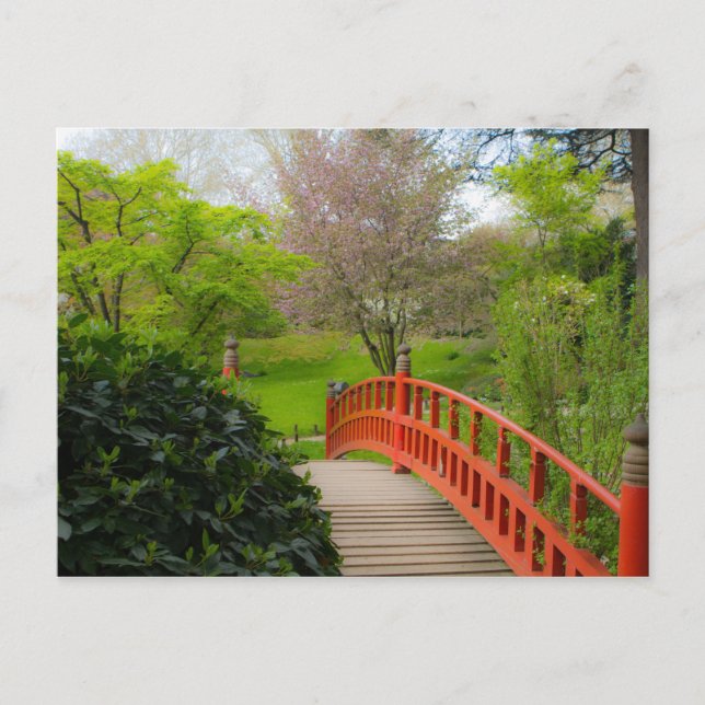 Red Bridge Meditation Postcard Vykort (Framsida)