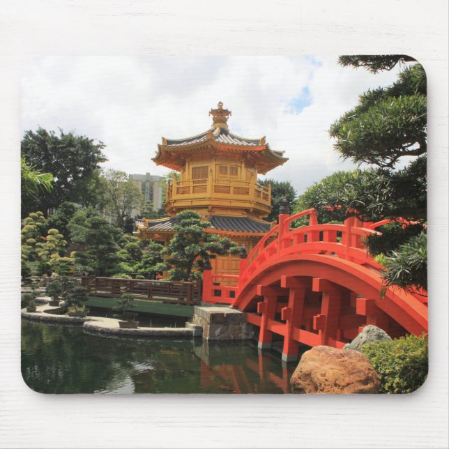 Red Bridge Mouse Pad Musmatta (Framsidan)