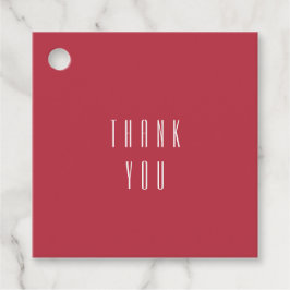 Red Bröllop Gåvor Etiketter