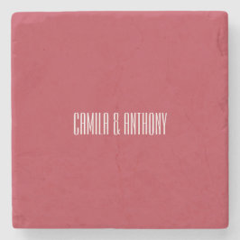 Red Bröllop Stenunderlägg