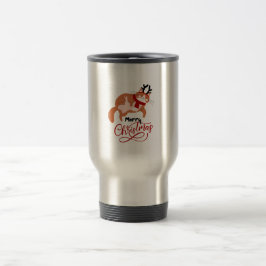 Red Brown Illustrative Personal Helgdag Cat Resemugg